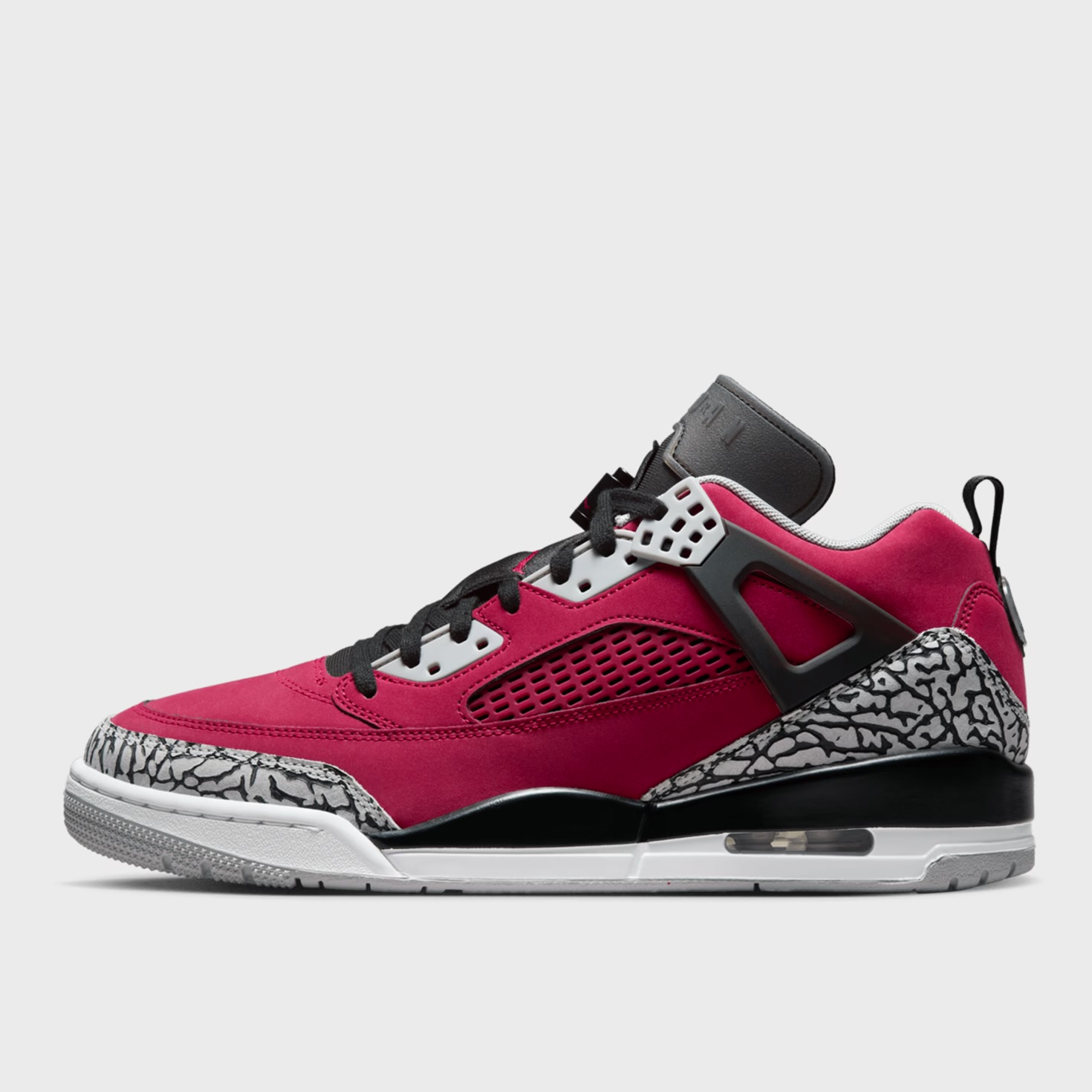 Jordan Spizike Low gym red/black wolf grey/cool grey