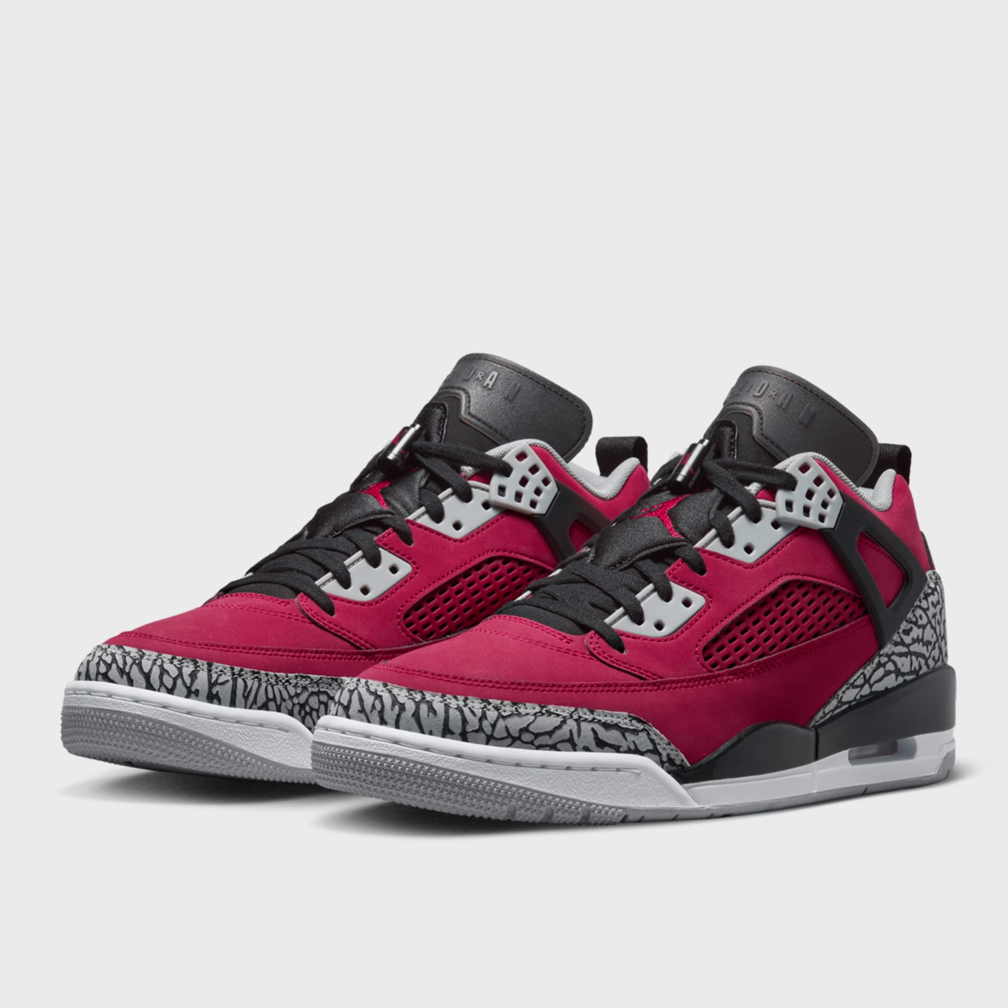 Jordan Spizike Low gym red/black wolf grey/cool grey