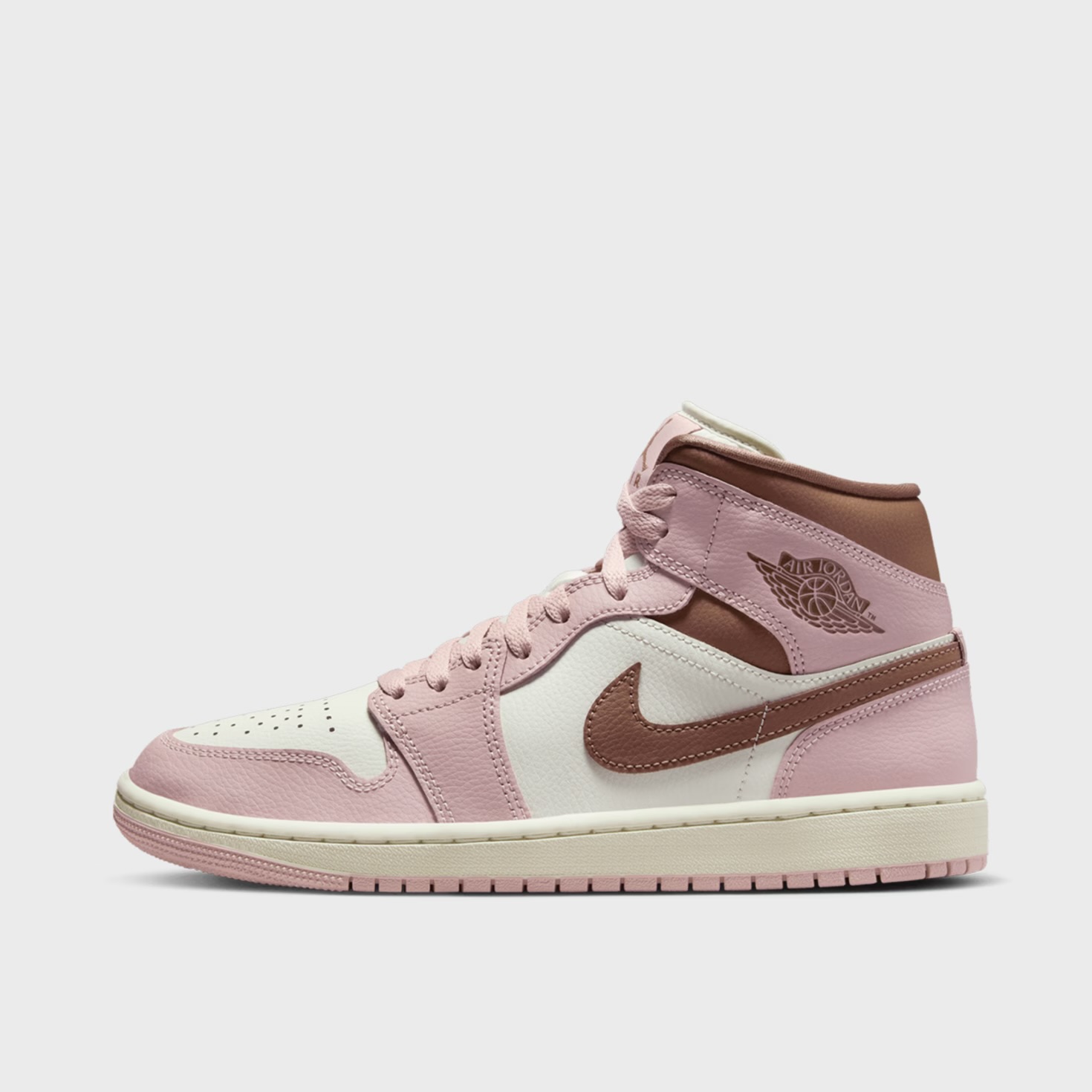 Jordan Air Jordan 1 Mid pink oxford/archaeo brown/sail