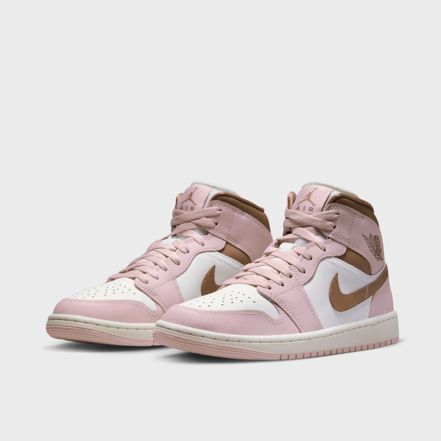 Jordan Air Jordan 1 Mid pink oxford/archaeo brown/sail